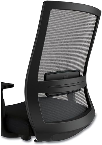 Miniatura 4 de Alera Ashdale - Silla de oficina ergonómica giratoria, silla de trabajo con respaldo de malla, asiento ajustable y altura del brazo, soporta hasta