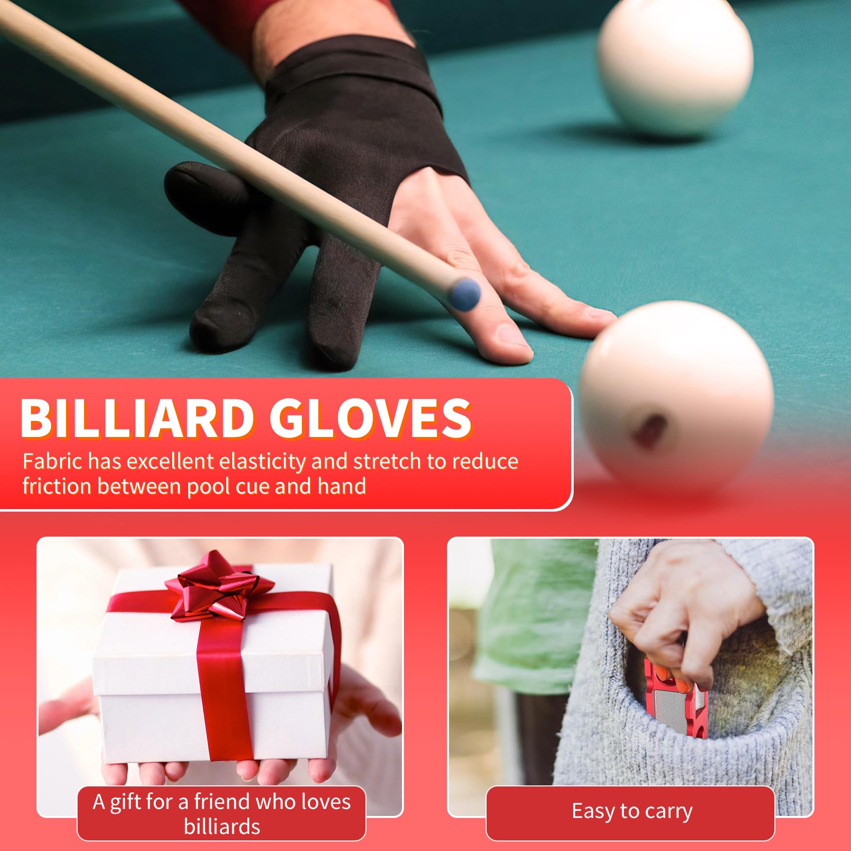 Foleto 11-in-1-Pool-Queue-Spitzen-Former, professionelles Queue-Stick-Werkzeug-Set für Billard-Enthusiasten, Pool-Queue-Former, Zubehör für Ersatz und Formen von Queue-Spitzen