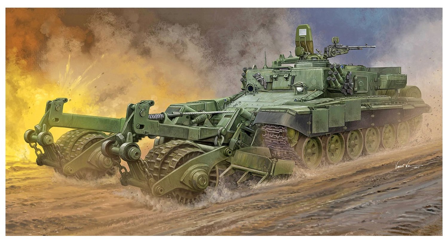 Amazon | トランペッター 1/35 ロシア連邦軍 BMR-3 地雷処理戦車