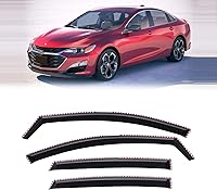 Vista 83 de Visera de ventana para Jeep Cherokee 1984-2001 (Excluye Modelo Limited), Protectores Guards Shields de lluvia de canal exterior, Deflector