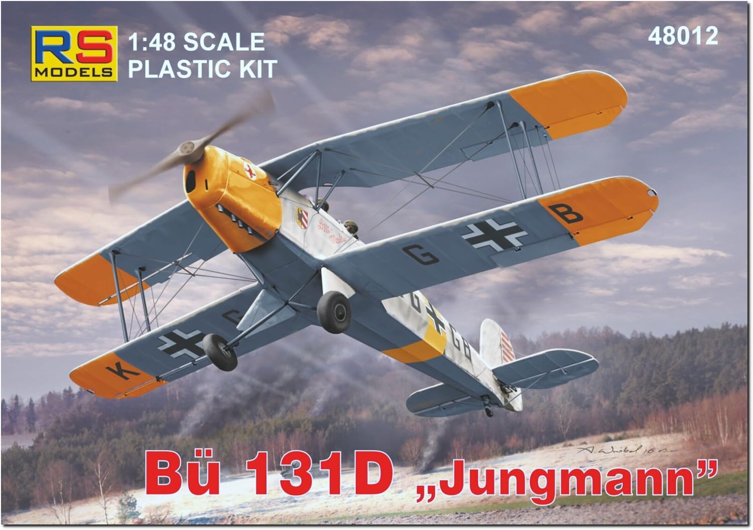 Kit RS Models B 131D 1/48 haute précision pour modéliste chevronné - 8