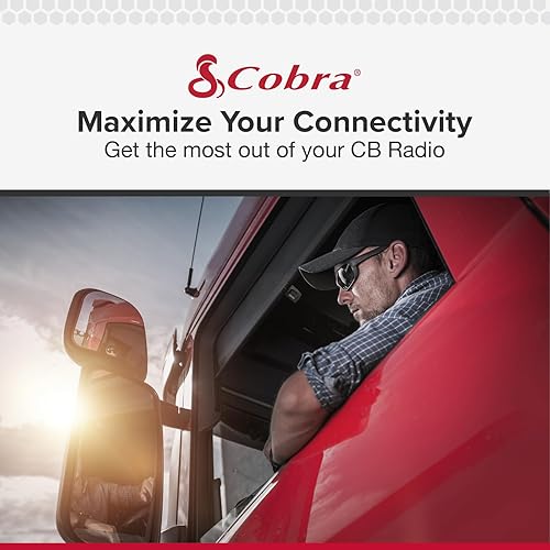 Miniatura 5 de Cobra HGA 1500 Hga1500 Antena CB de Montaje Magnético de 36 Pulgadas, Imán de Alta Resistencia, para uso en Coches, SUV, Vehículos Recreativos,