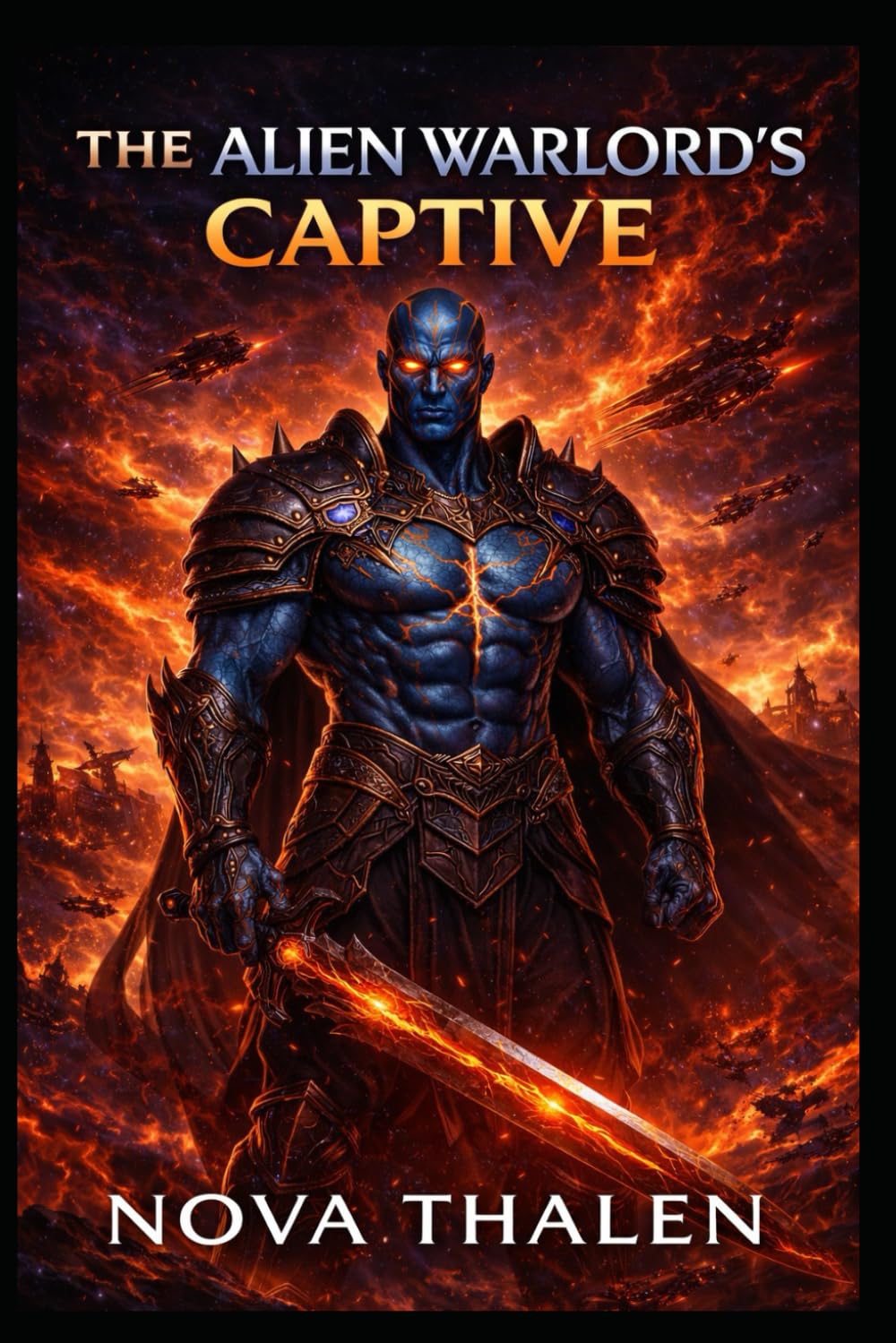 The Alien Warlords Captive | Book 5 of 9 in The Starlit Mates Universe | Alien Romance: A Ruthless Alien Warlord. A Human Captive. A Bond That Defies Command.