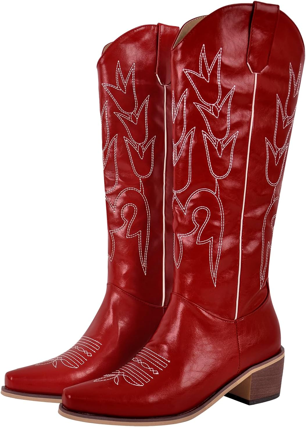 LISHAN Women's Western Boots Cowboy Cowgirl Boots