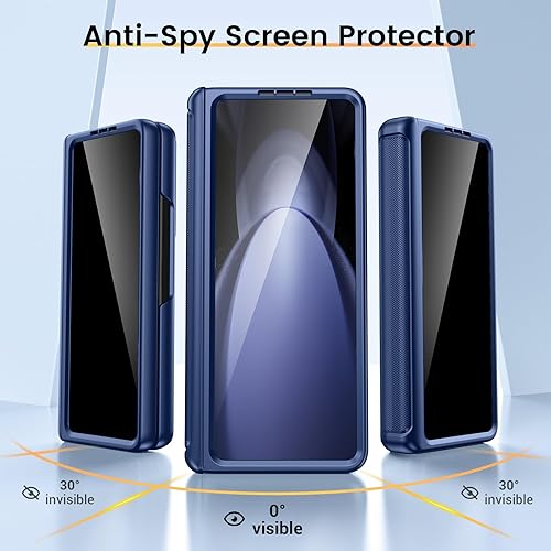 Miniatura 138 de VEGO Funda para Galaxy Z Fold 4 con cubierta de cámara deslizante y funda de protección de bisagra con protector de pantalla Cubierta protectora