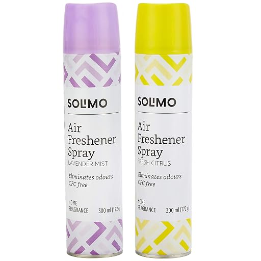 Solimo Home Air Freshener Spray Fresh Citrus Lavender