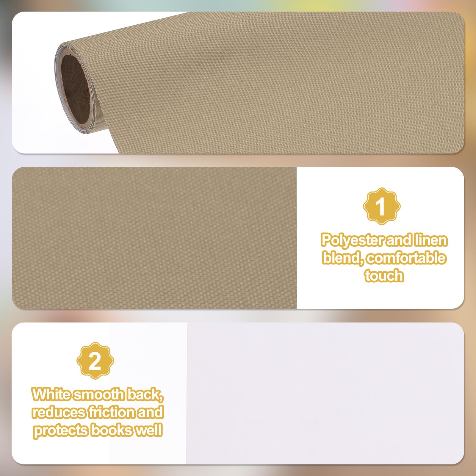 PATIKIL 40"x16" Bookbinding Cloth - Image 3