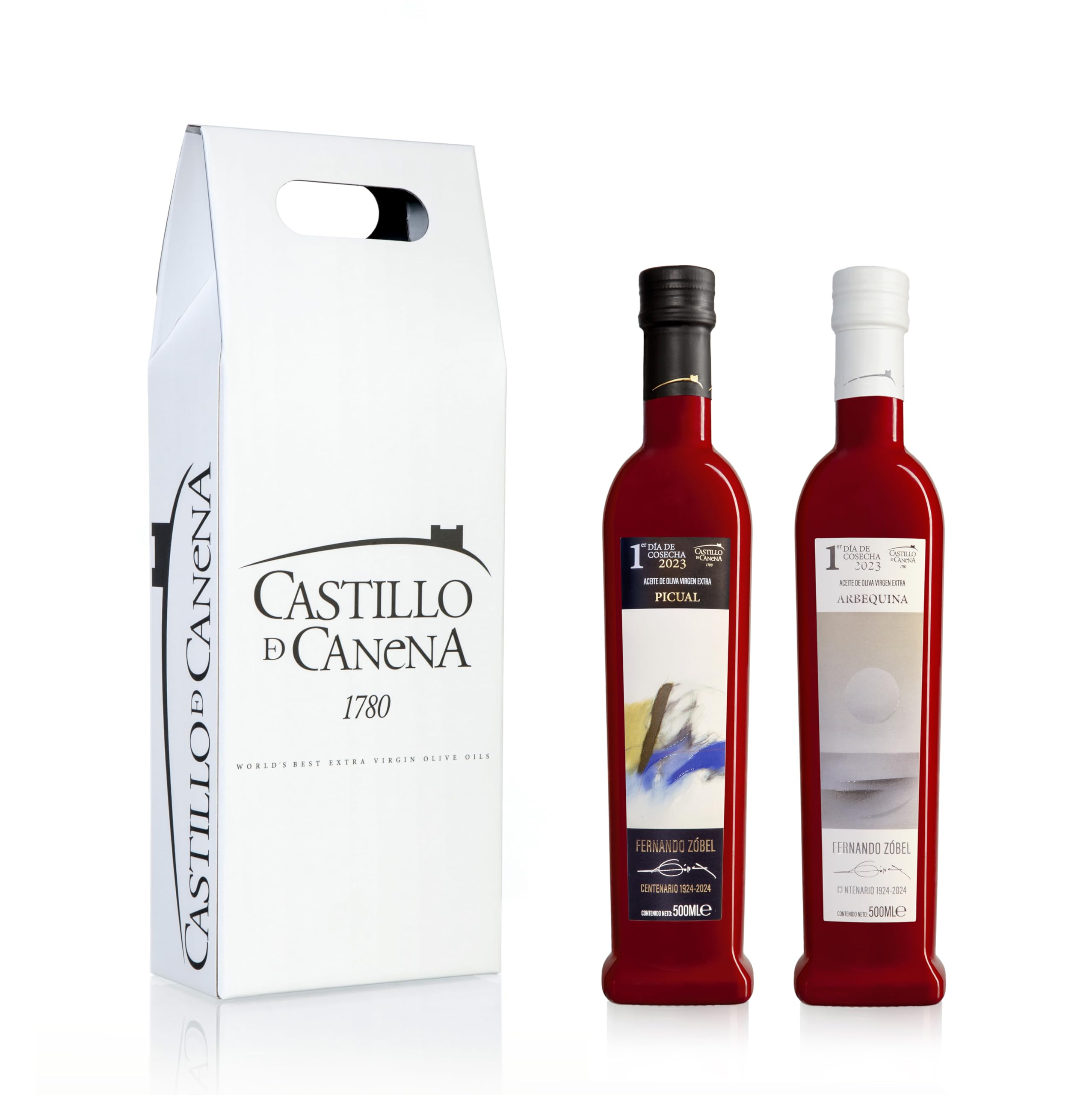 Castillo de Canena - First Harvest Day Pack Arbequina i Picual - Oliwa z oliwek - 2 x 500 ml