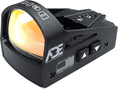 Ade RD3-012-G-MOS - Mira refleja de punto verde para pistola Glock MOS 17 19 34 35 40 41 pistola