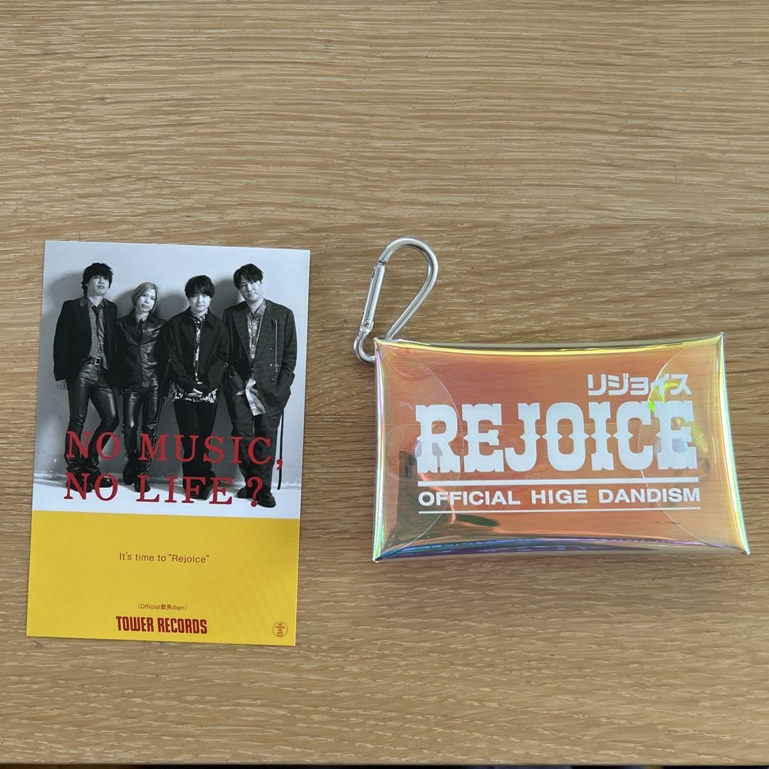 Amazon.co.jp: Official髭男dism Rejoice クリアマルチポーチポスト