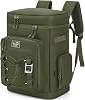 30L Cooler Backpack, Large Insulated Leakproof Picnic Backpack, Waterproof Cool Lunch Bag Rucksack for CampingHikingBBQ