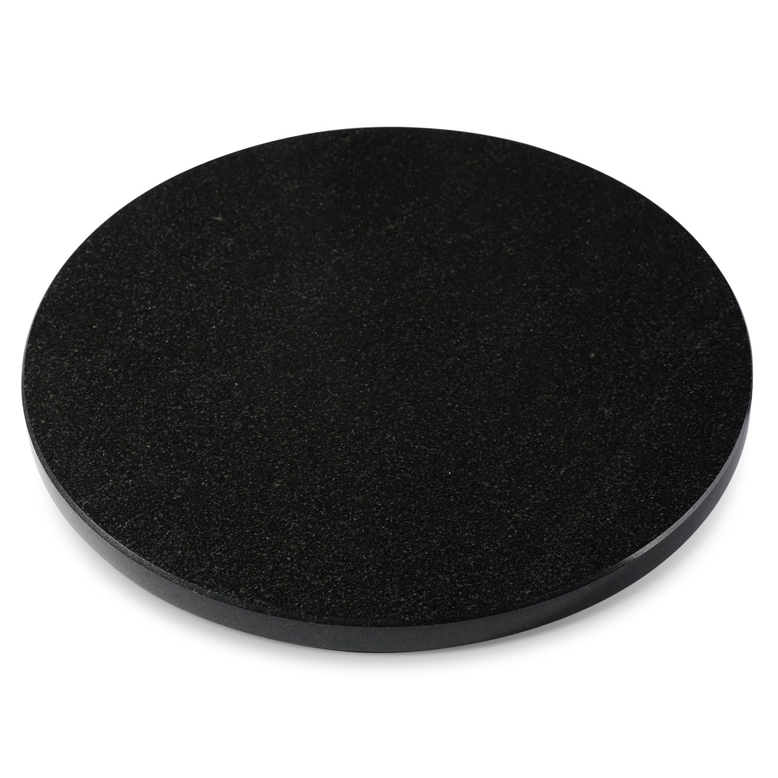 Photo 1 of Koville Black Marble Lazy Susan 16'' Turntable