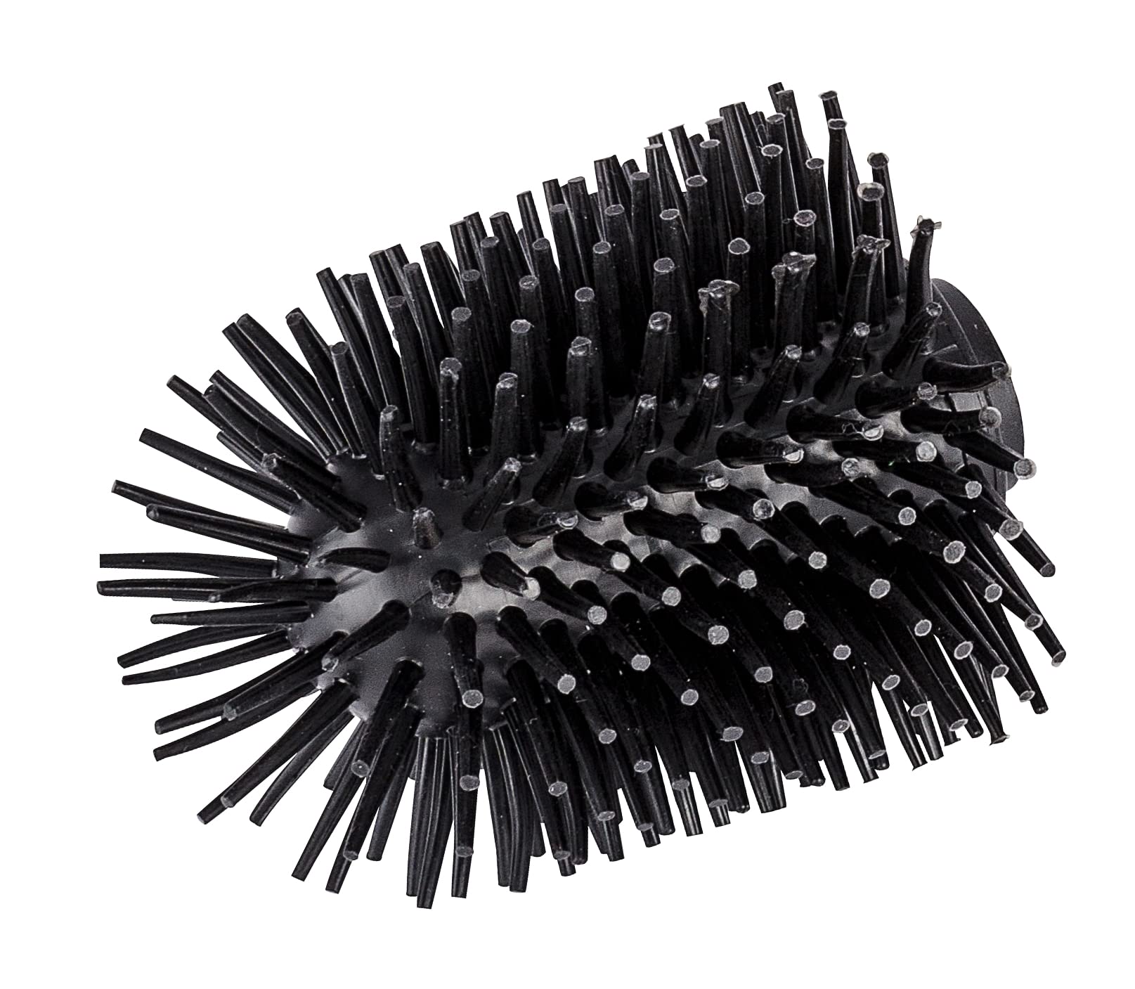 Brosse de Rechange en Silicone WENKO pour WC - Noir, Ø 7,5 cm
