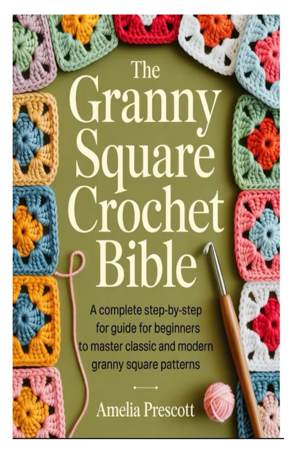 The Granny Square Crochet Bible: A Complete Step-by-Step Guide for Beginners to Master Classic and Modern Granny Square Patterns