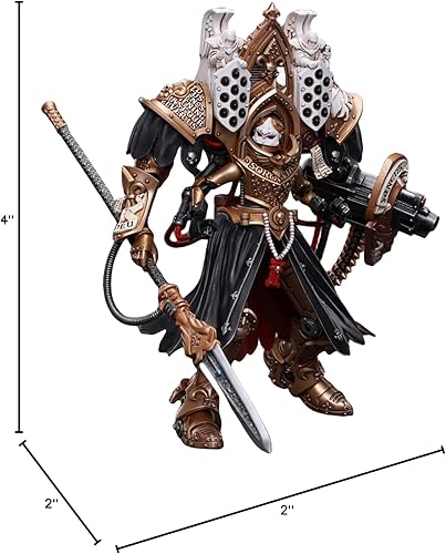 Miniatura 10 de HiPlay JoyToy Warhammer La Herejía Horus Figura Coleccionable Adepta Sororitas Abadesa Sanctorum Morvenn Vahl 118 Escala Figuras de acción JT8872