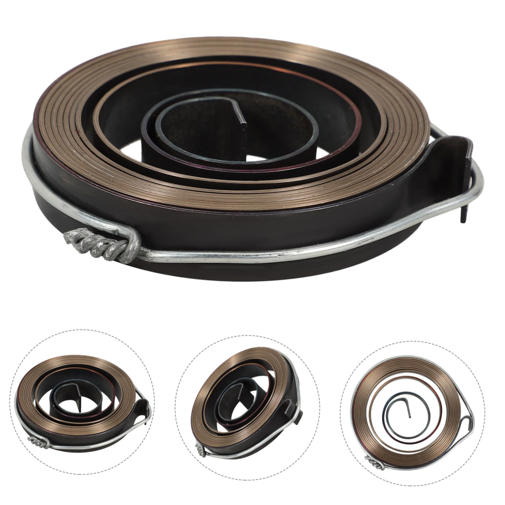 COSMEVIVI Precision Drill Press Return Spring Bench Drill Press Quill Spring Easy Install Metal Feed Return Coil Spring