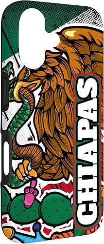 Vista 90 de iPhone 11 Chiapas, Aguila de la bandera de México Case