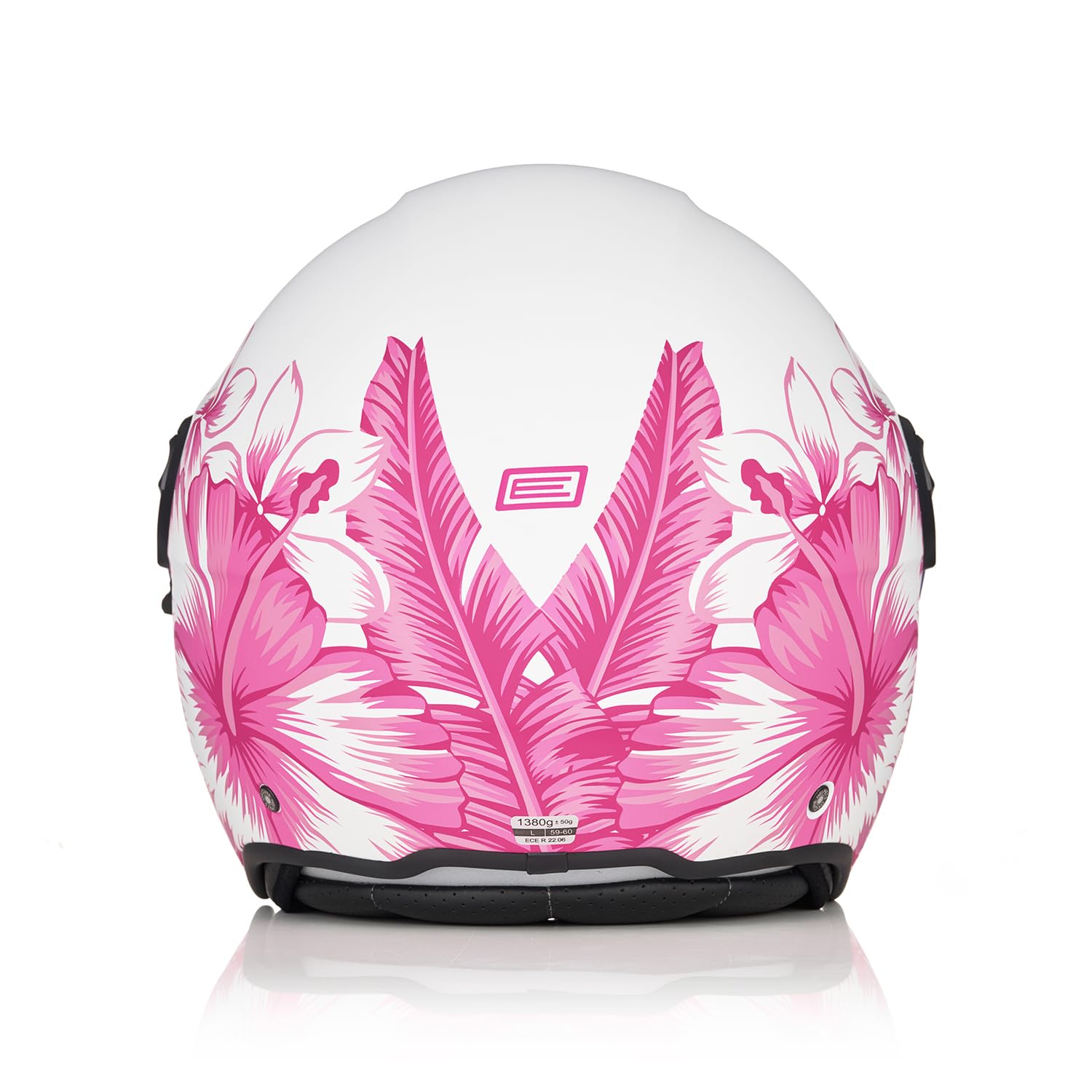 ORIGINE Casco Moto Jet Casco Moto Abierto Scooter con Doble Visera Homologado ECE 2206