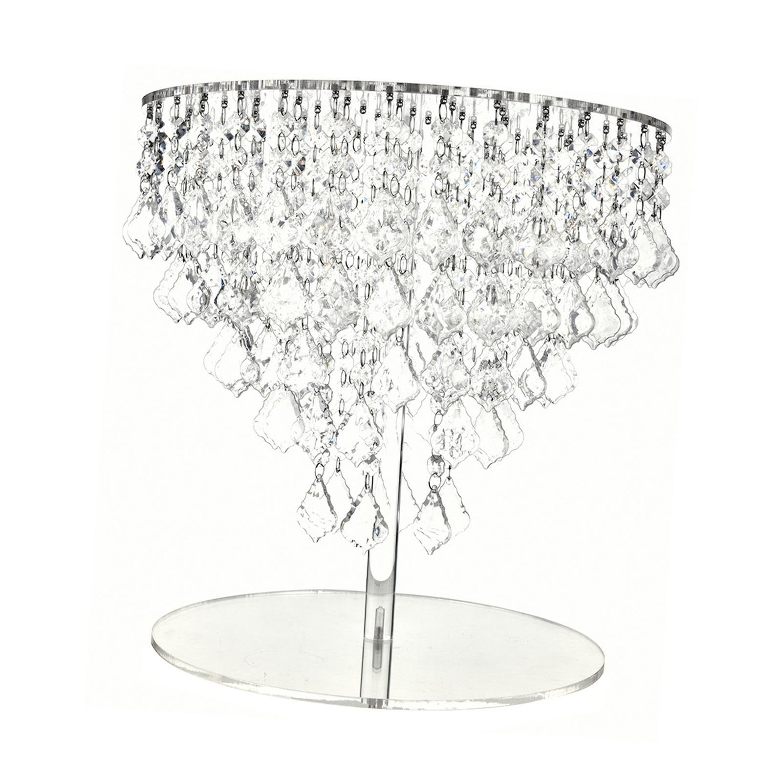 Soporte para Pasteles, Estante para Postres, Expositor de Pasteles, Bandeja para Servir Sencilla para Fiestas, Lámpara de para Cupcakes, Soporte, 25 Cm X 24 Cm