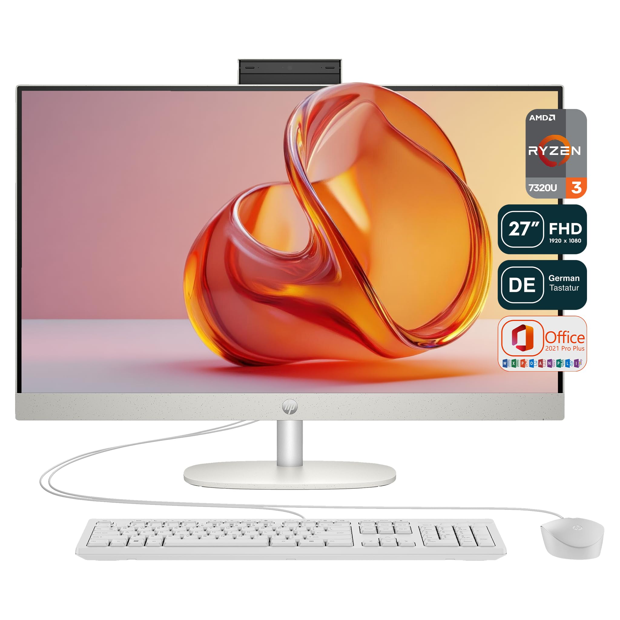 Hp Desktop Computer Windows 8 HP ProOne 440 G4 60,5 Cm (23.8 Zoll)