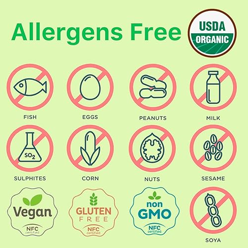 Miniatura 5 de Awsum Organics Baby Snacks  Happy Healthy Baby Food  Snack para bebés  Orgánico vegano Kosher Sin gluten  Puffs naturales a base de plantas