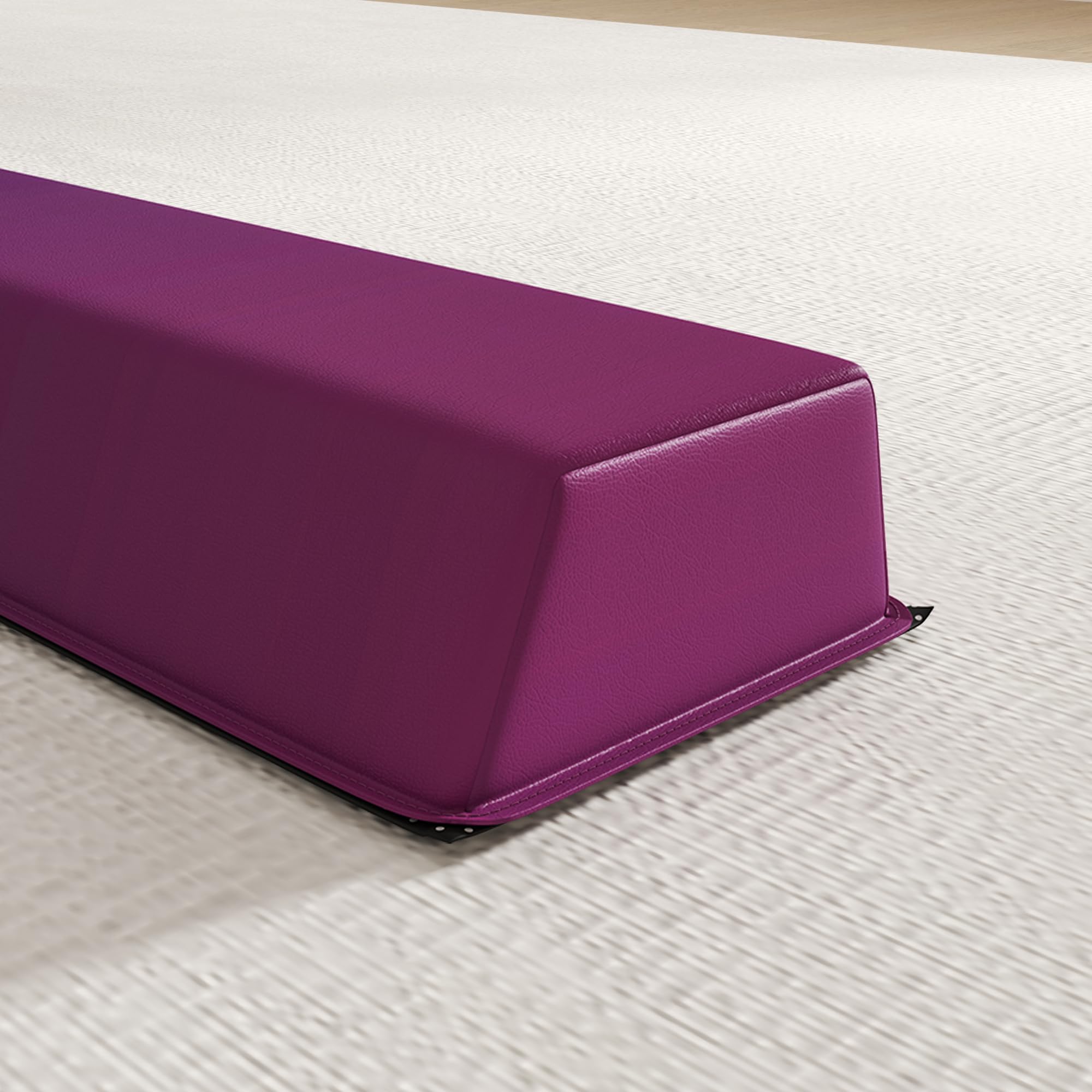 SPORTNOW Poutre de gymnastique pliable de 2,3 m, poutre d'équilibre au sol pour enfants avec base antidérapante, équipement de gymnastique pour entraînement à la maison