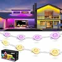Amazon.com: Fussion 400ft Permanent Outdoor Lights for House