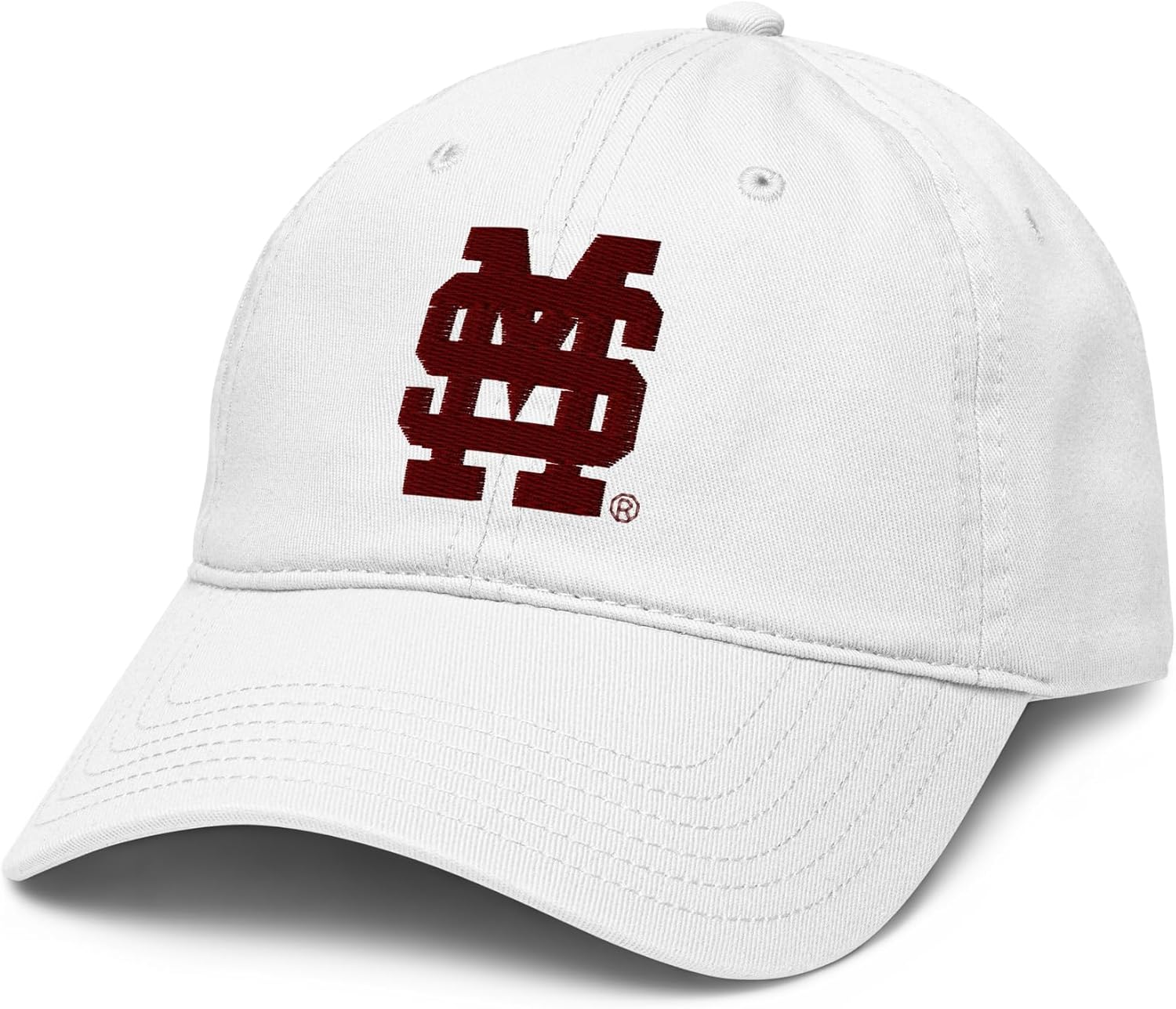 Mississippi State Bulldogs Symbol Logo Officially Licensed Adjustable Baseball Hat