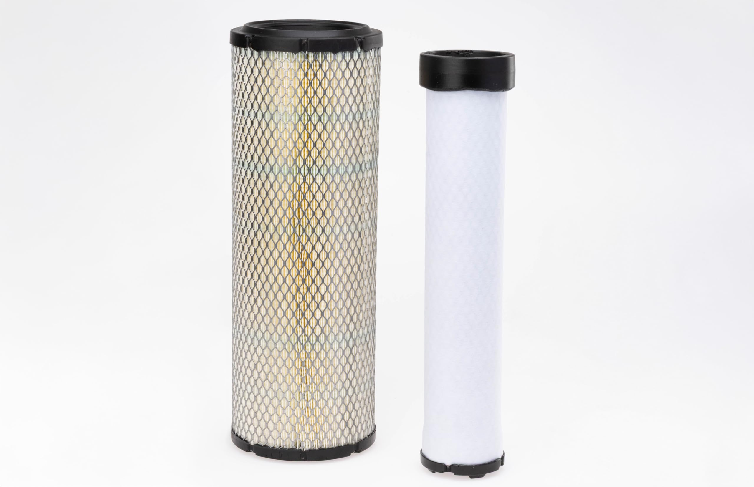 Baldwin Radial Seal Air Filter Set, Outer RS3708 & Inner RS3709, For Case 580L, 580M, 580SL, 590L and 584E, Replaces 128781A1-128782A1