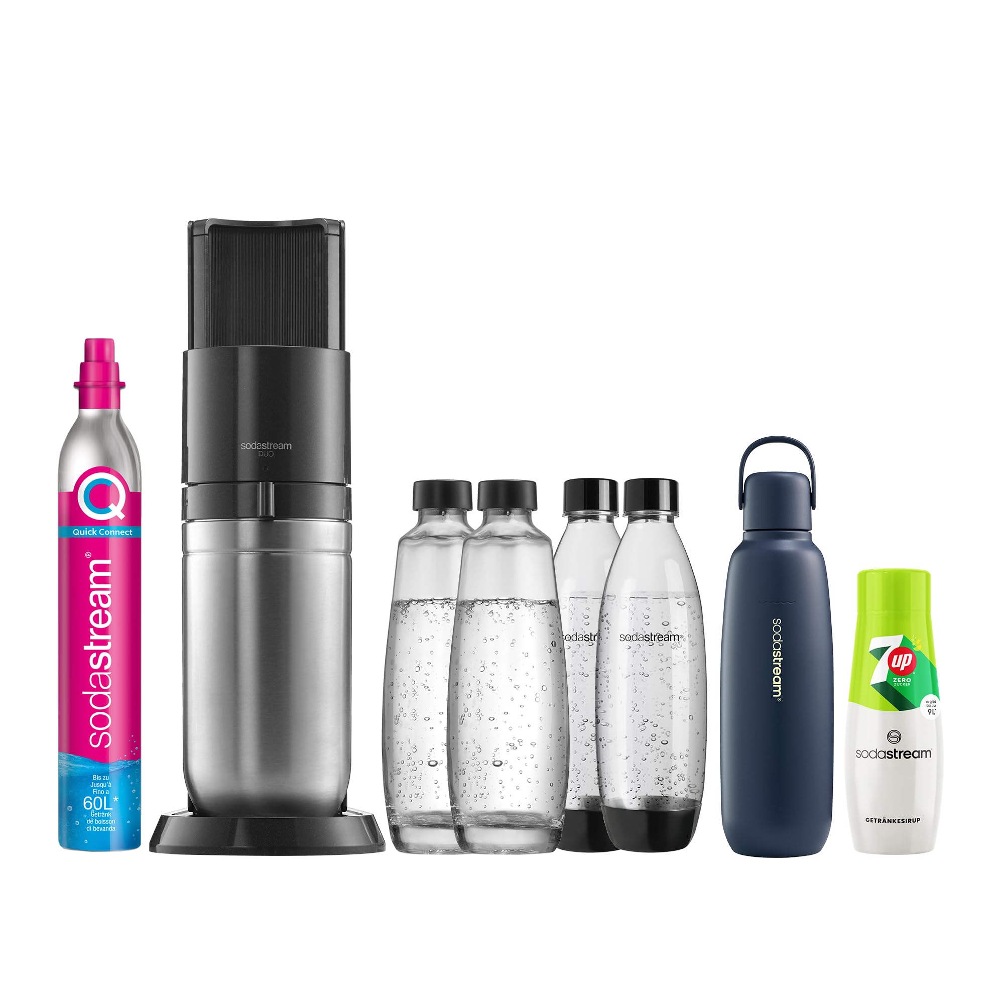 3er Set Flaschenbürsten 35cm | Für Sodastream Glas- & Plastikflaschen | Tiefenreinigung Ohne Kratzer | Ideal Für Haushalt & Bar