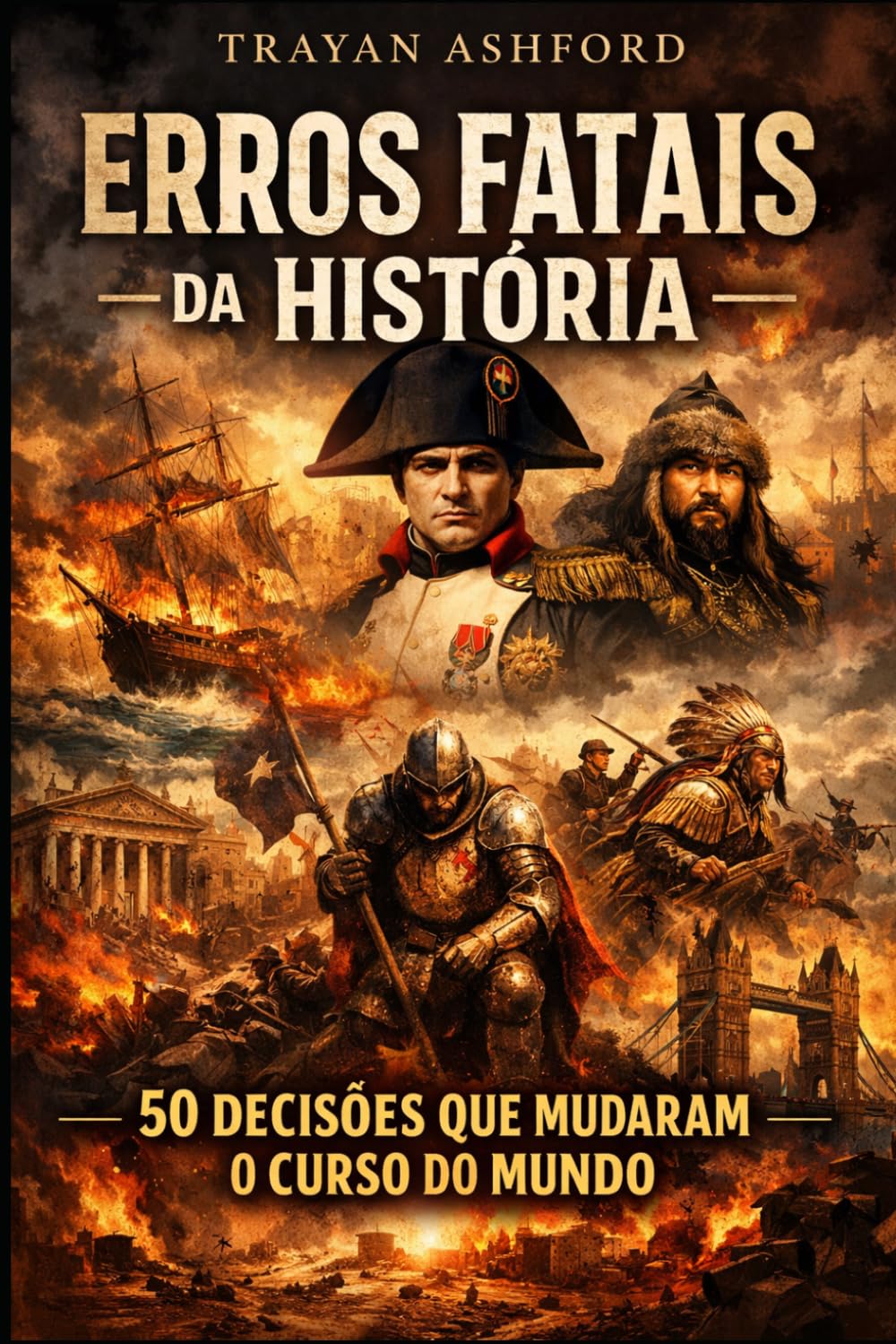 ERROS FATAIS DA HISTÓRIA: 50 DECISÕES QUE MUDARAM O CURSO DO MUNDO