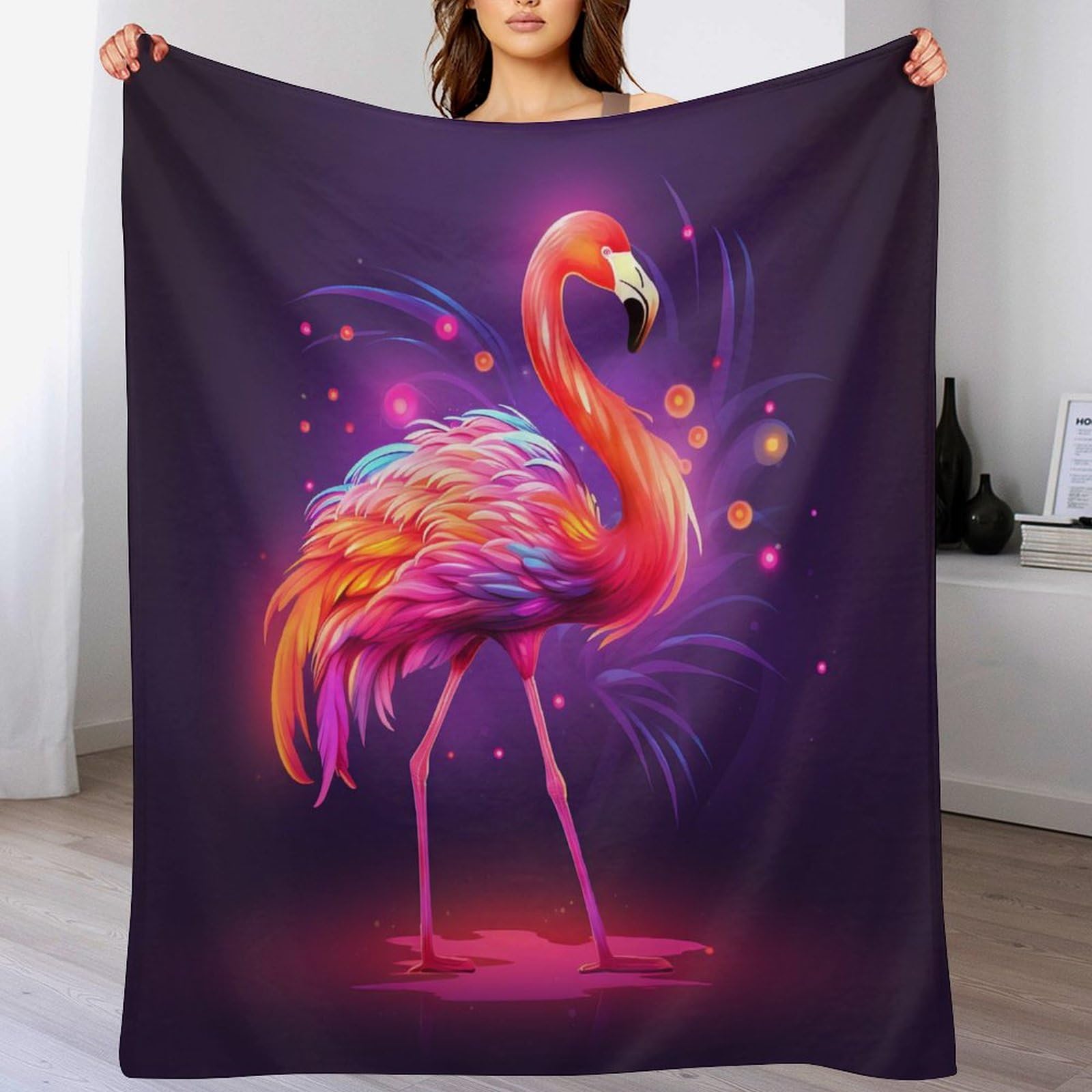 Manta de forro polar suave para cama y sofá de 150x200 cm mullida