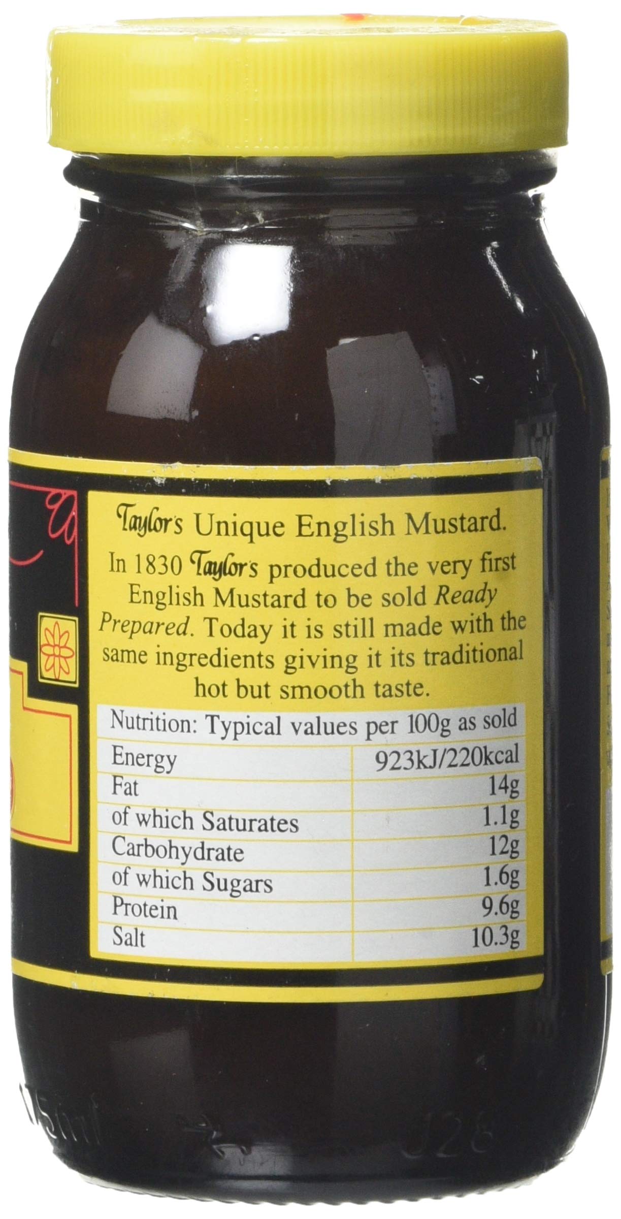 Taylors Original Prepared English Mustard, 200g : Amazon.co.uk 