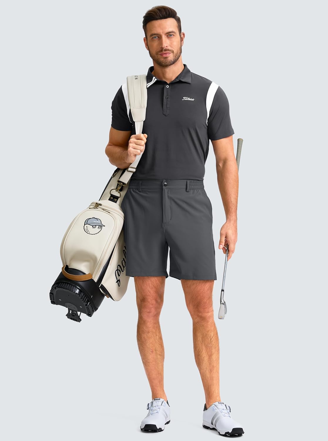 G Gradual Men's Casual Shorts 7" Lightweight Golf Shorts for Men Stretch with 3 Pockets Quick Dry Breathable Work Shorts - Image 6