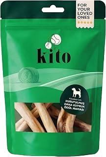 Kito Kurutulmuş Dana Kuyruk Çiğnemelik Köpek Ödül 