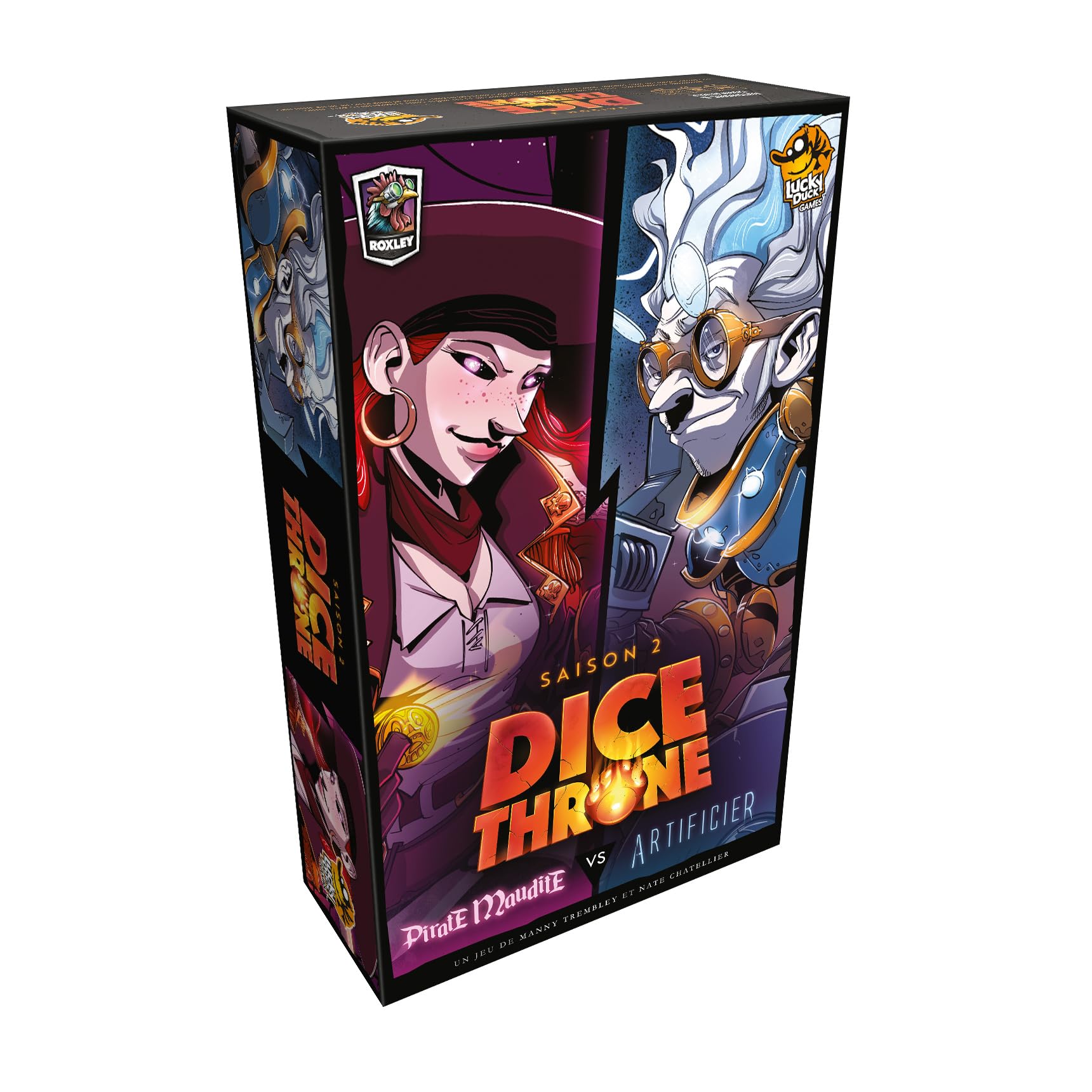 Dice Throne Saison 2 Artificier vs Pirate Maudite