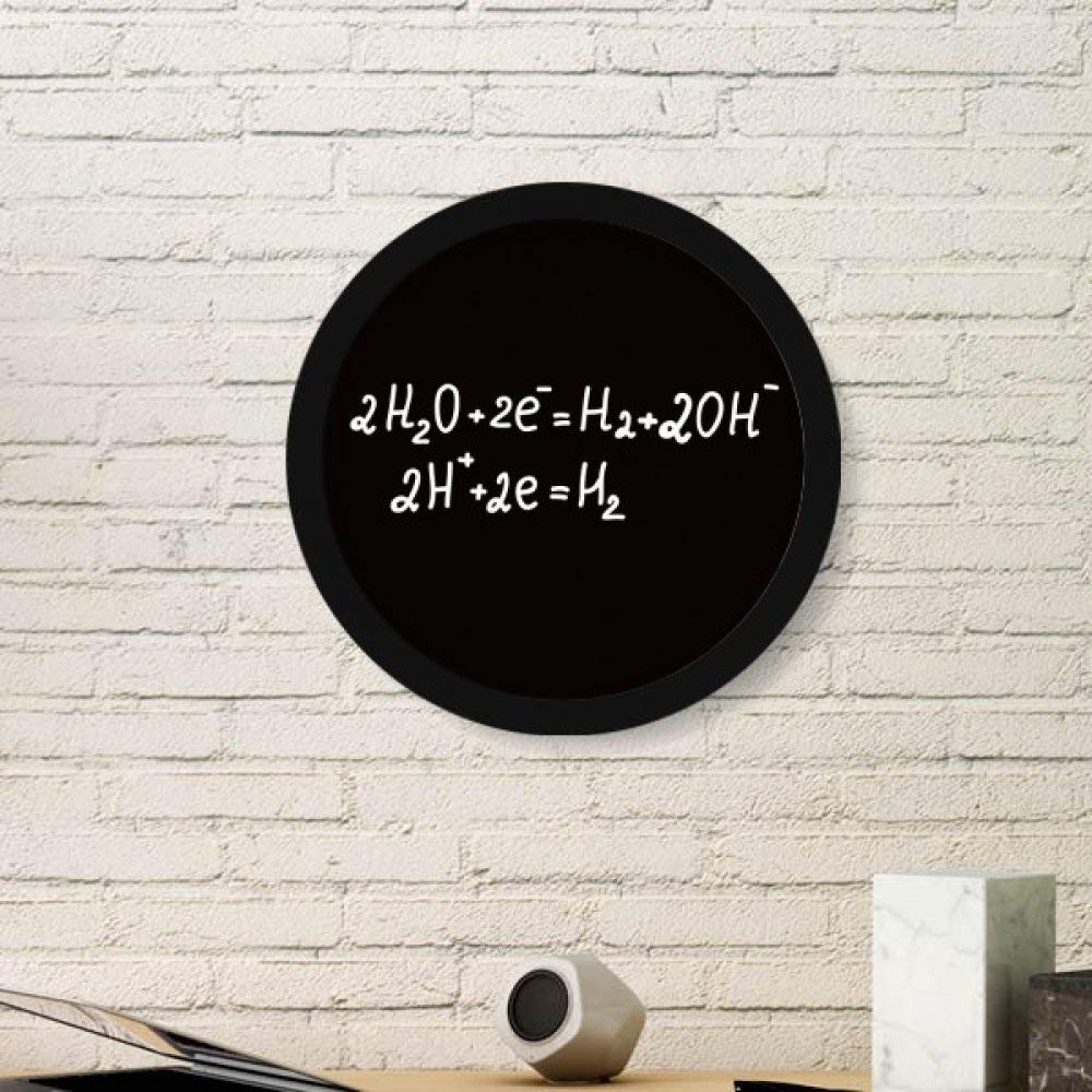Decoración de pared temática química de electrólisis para salones y despachos modernos