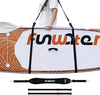 FunWater SUP Tragegurt Verstellbarer Schultergurt für SUP Paddleboard, Kajak, Kanu & Longboard Zubehör, Board Carrying Strap Accessories