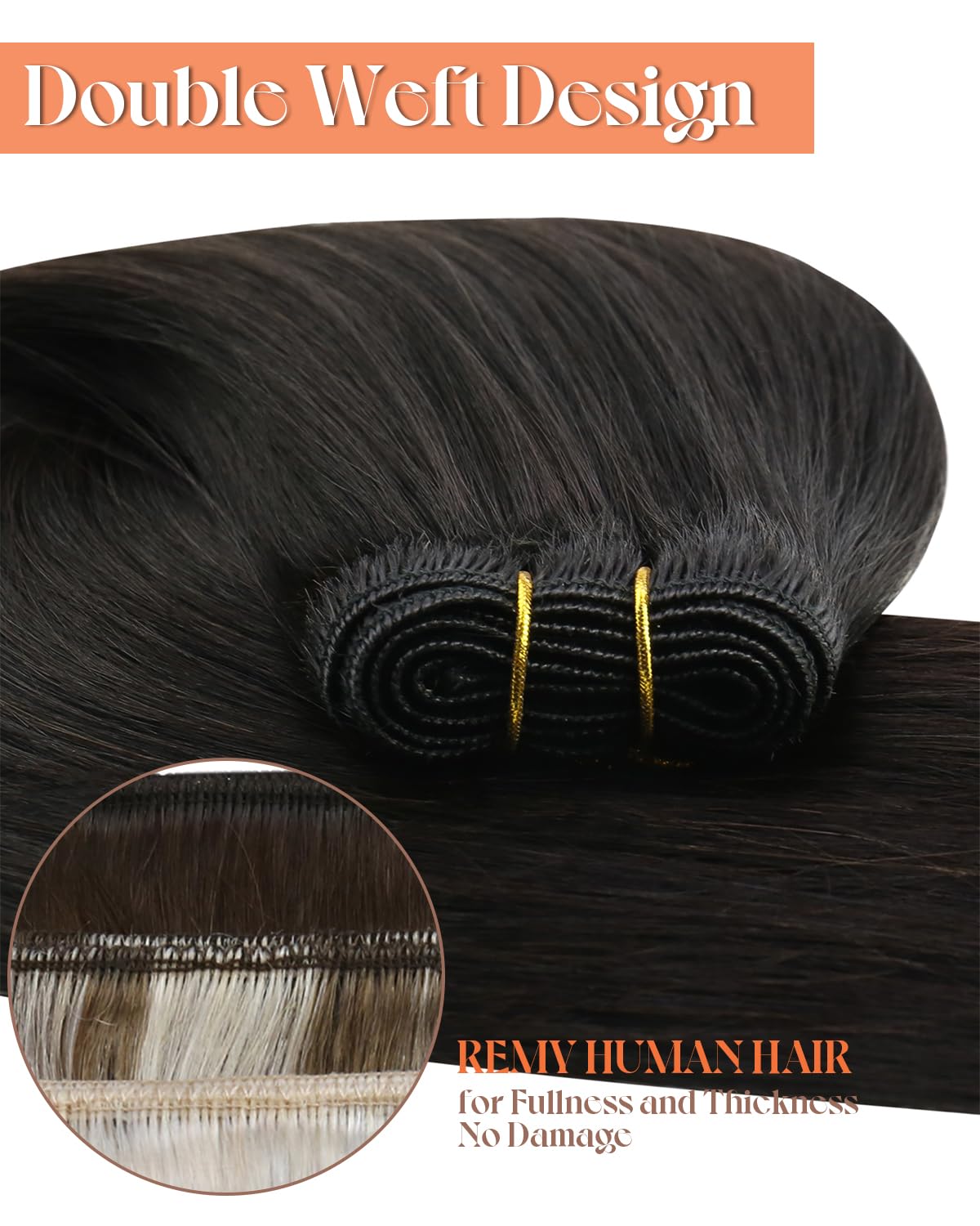 22 Inch Real Human Hair Extensions Weft 100g Sew In Long Amazon.com : Fshine White Blonde Weft Hair Extensions Human  main image 4
