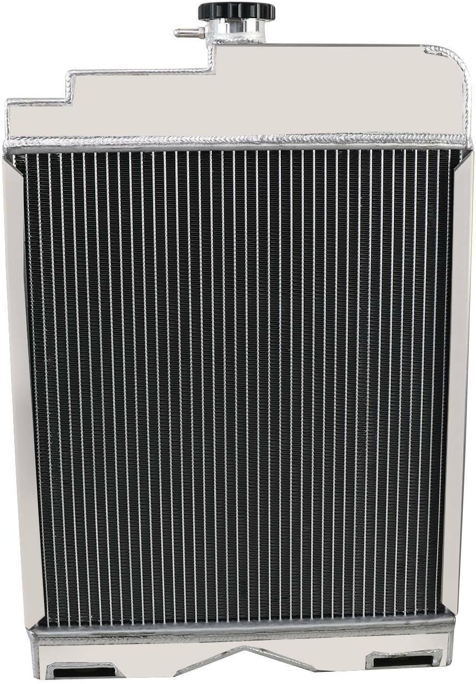 Full Aluminum Tractor Radiator For 186830M91 Massey Ferguson Tractor TO30 TE20 TEA20 TO20 TO30 TO35 135 Models Tractor Radiador 3 Rows Core Downflow Radiators 186732M91 181623M91 1868330M9