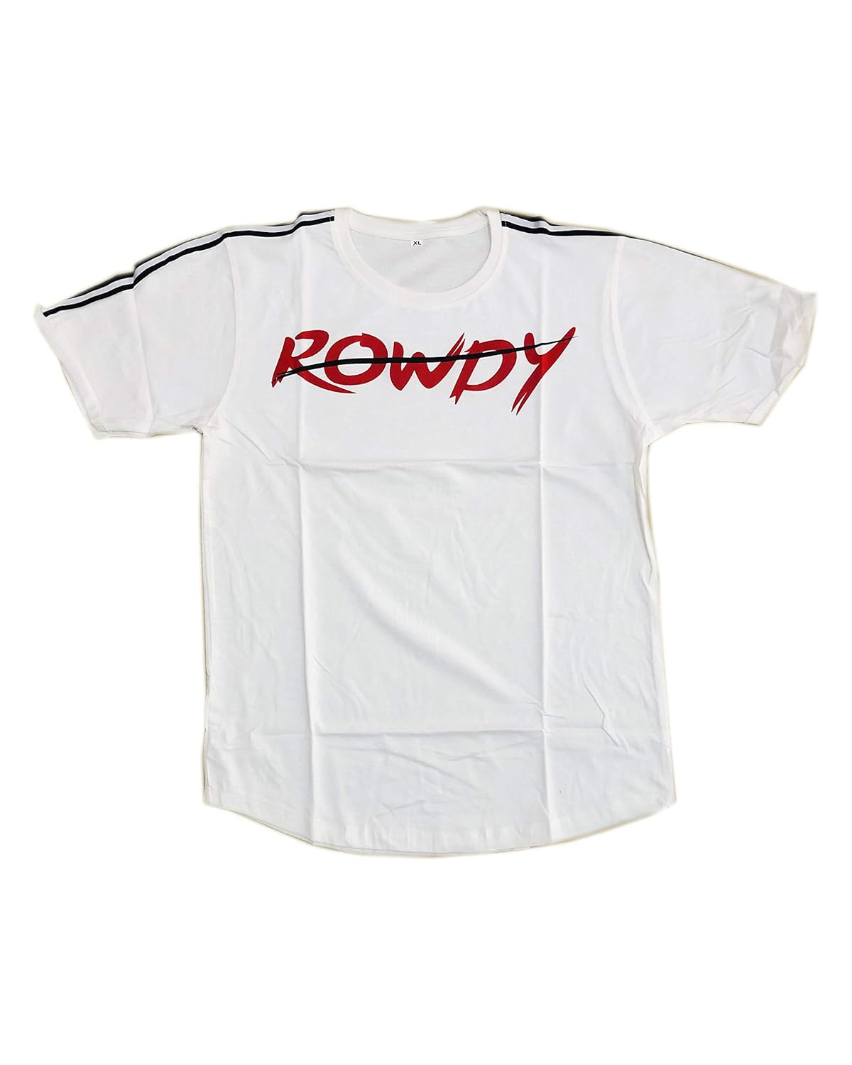Rowdy t shirt white colour Clearance