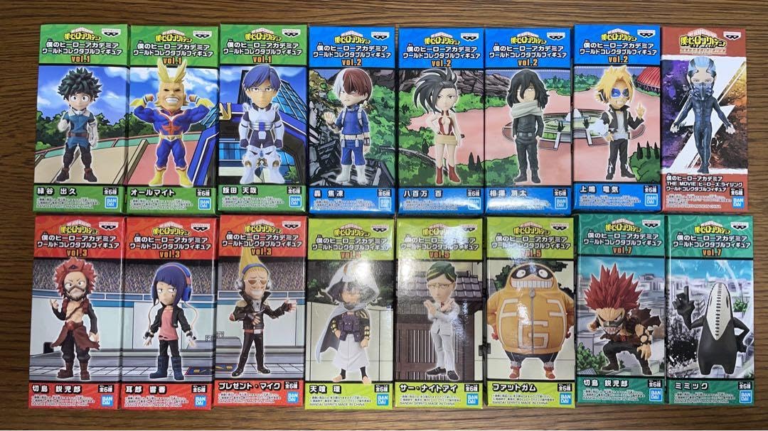 Amazon.co.jp: 僕のヒーローアカデミア ワーコレ 16個セット