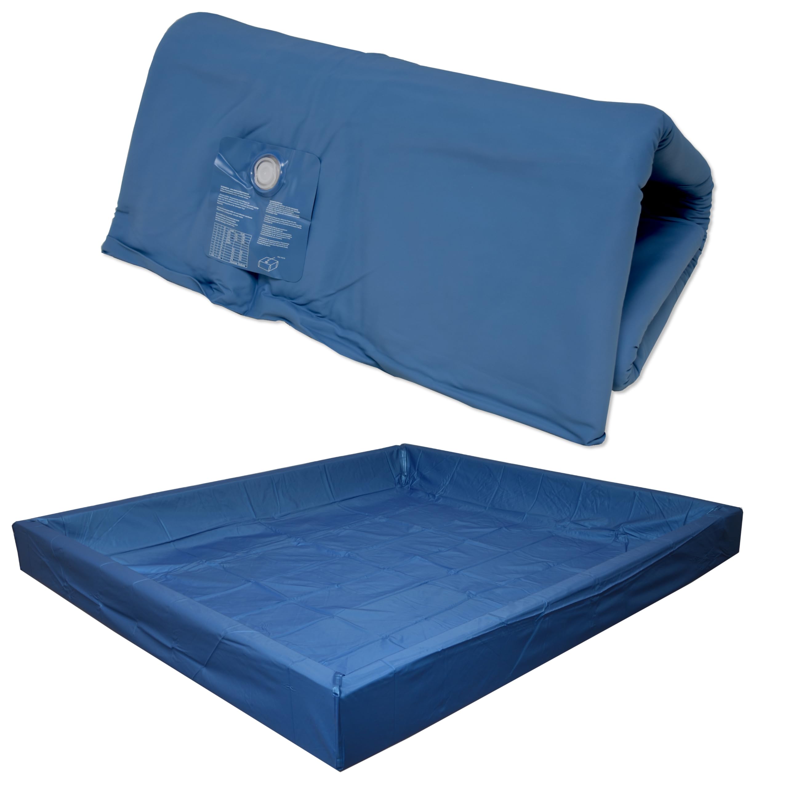 Wasserbetten Matratze Softside Mono/UNO Wasserkern + Sicherheitsliner 180x200 cm für Wasserbett kaum Beruhigung F2