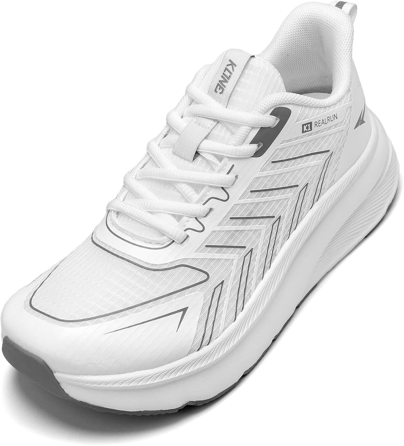 Mens Wide Walking Shoes Soft Sole Non Slip Running Comfortable Tennis Breathable Athletic Gym Workout Sport Sneakers