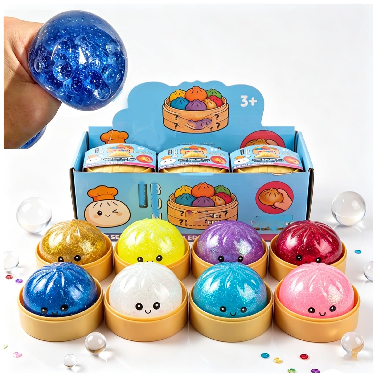 Amazon.co.jp: 【12個入りミステリーボックス/盲盒発送】スクイーズ