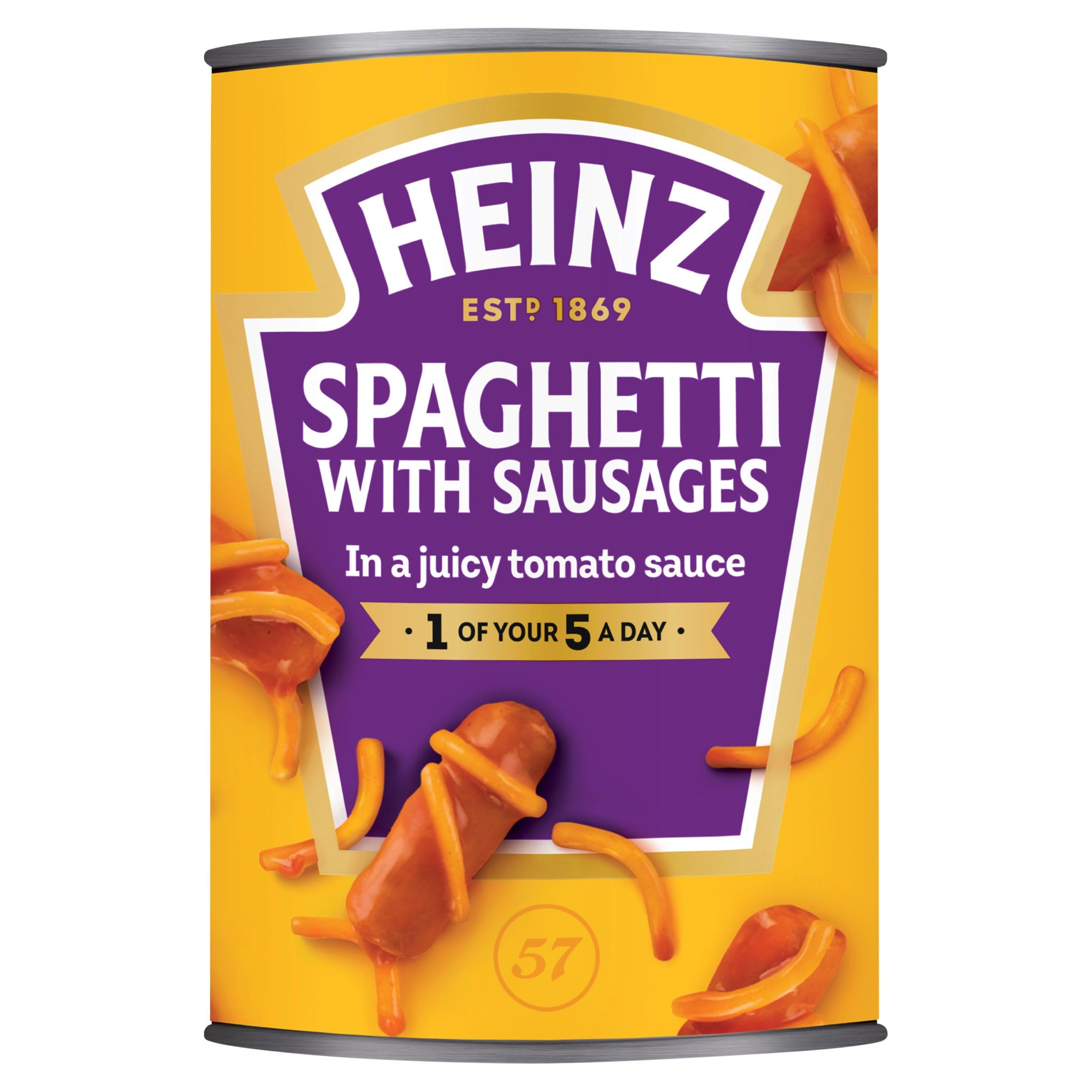 Heinz Tinned Spaghetti & Sausages 400g