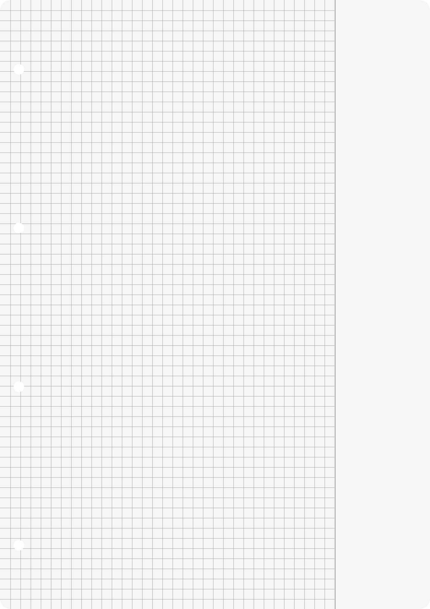 Baier Schneider & Insert Notepad for Use in Ringbinders, Binder Paper, A4, 70 g/M², Squared, Quadruple-Lin 26, White, Pack of 100