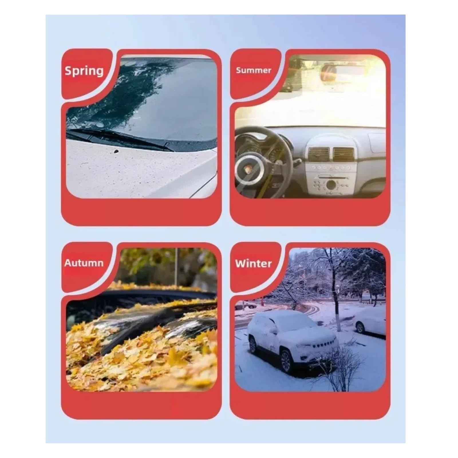Telo Parabrezza Auto Antigelo Parabrezza per Auto, paraneve, Parasole Invernale per Esterni, Parasole per Parabrezza Automatico antighiaccio