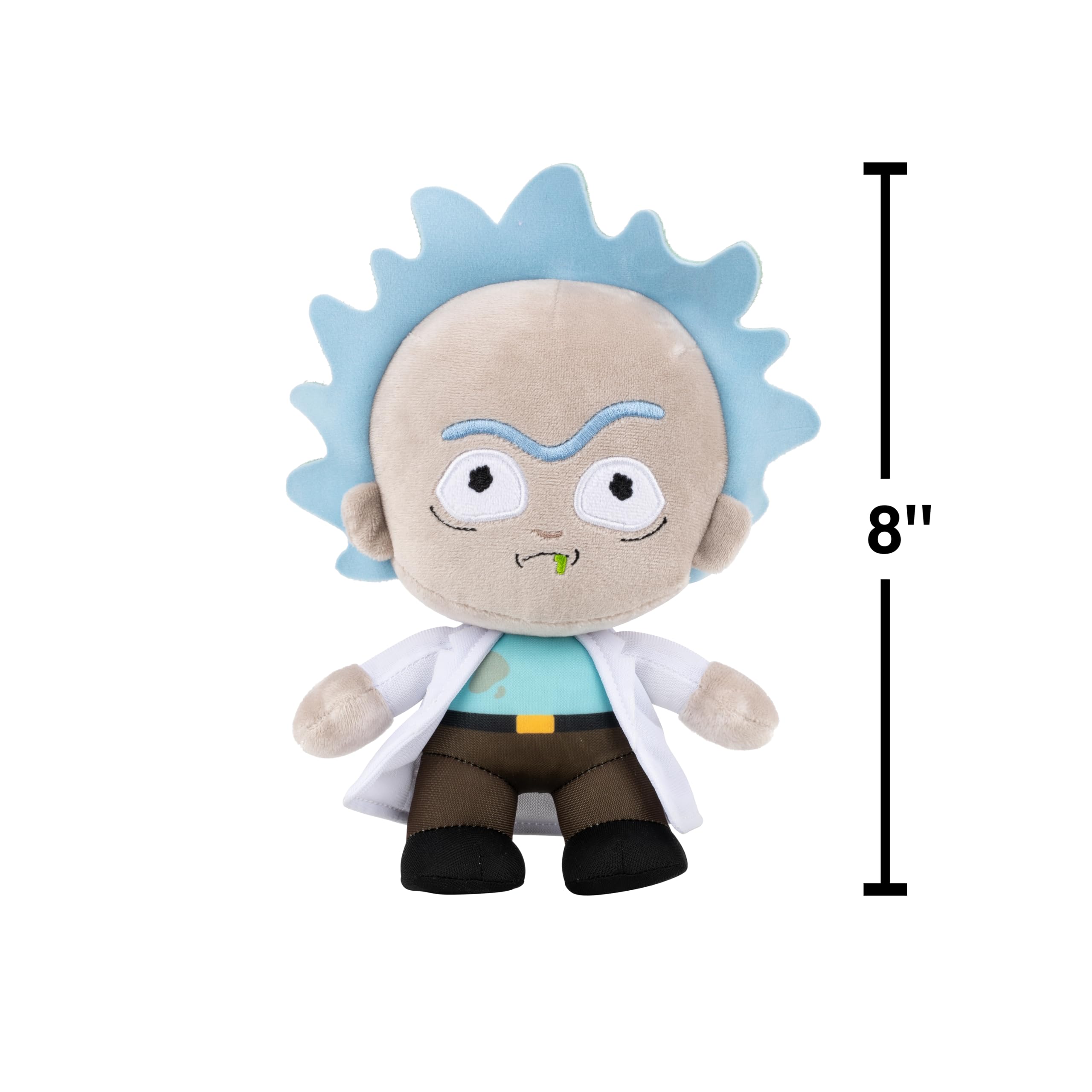 Amazon.com: Jazwares Warner Bros. Discovery 8-Inch Rick Plush from