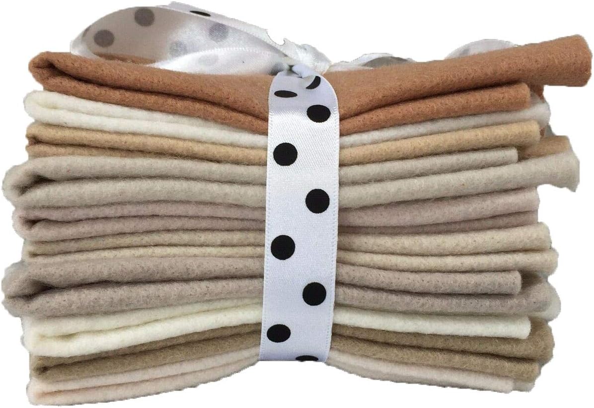 Mixed Felt * Coloured Themes (10 Sheets Per Pack) Sheet Size 11cm x 22 cm (Teddy)